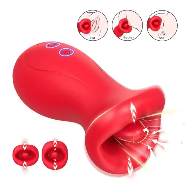 jouet sensoriel léchage et vibration