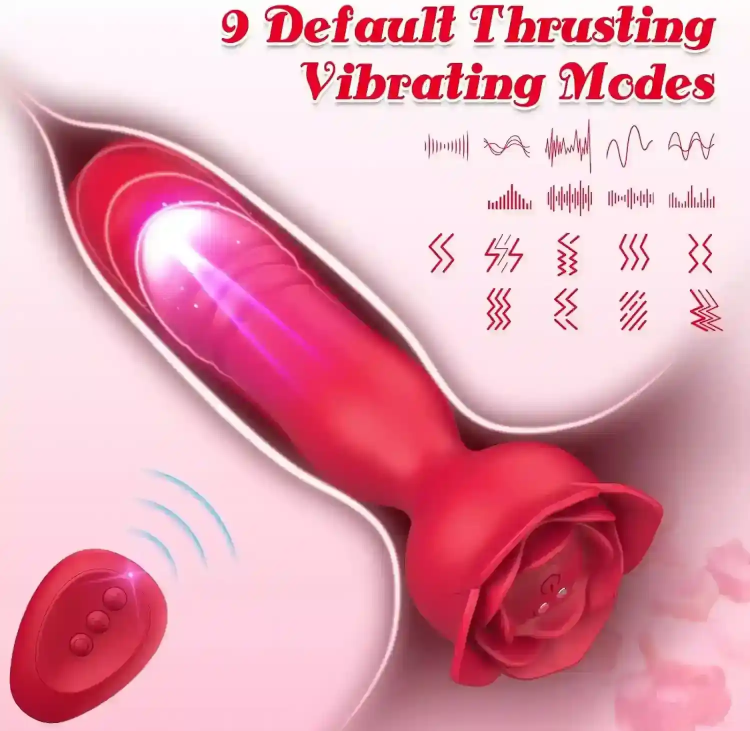 jouet sexuel rose silicone double stimulation