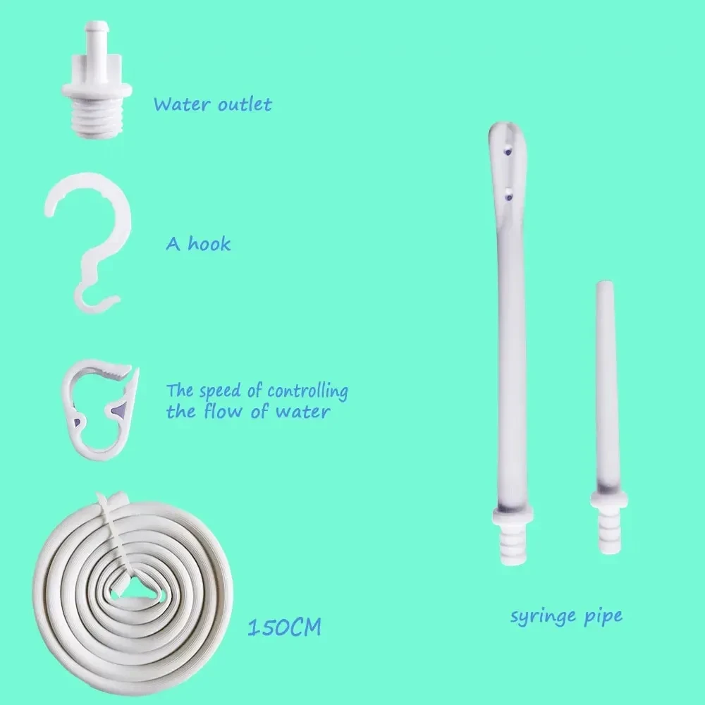 kit dirrigation anale en silicone souple