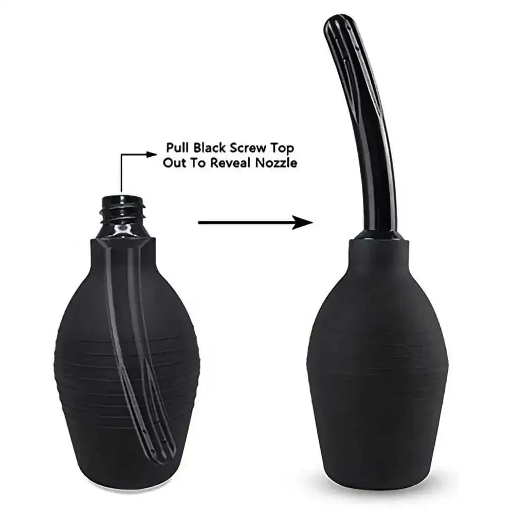 laveur anal en caoutchouc large 224ml