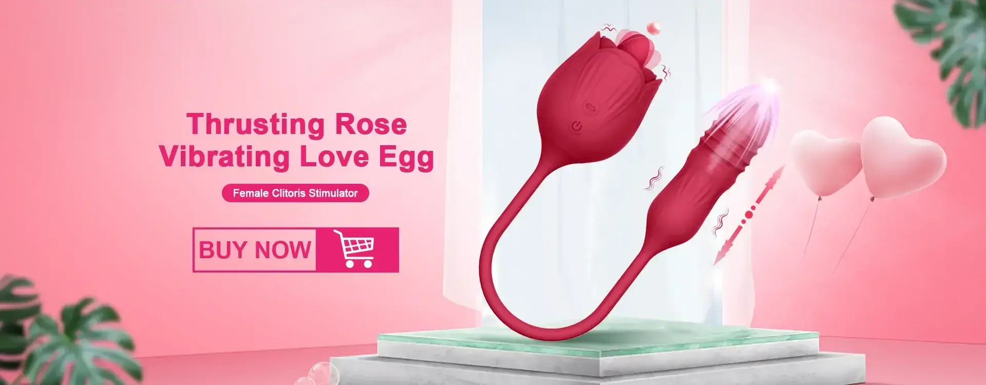 leche clitoris vibrant rose waterproof