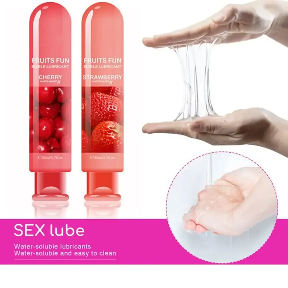 lubrifiant corporel doux gout pomme