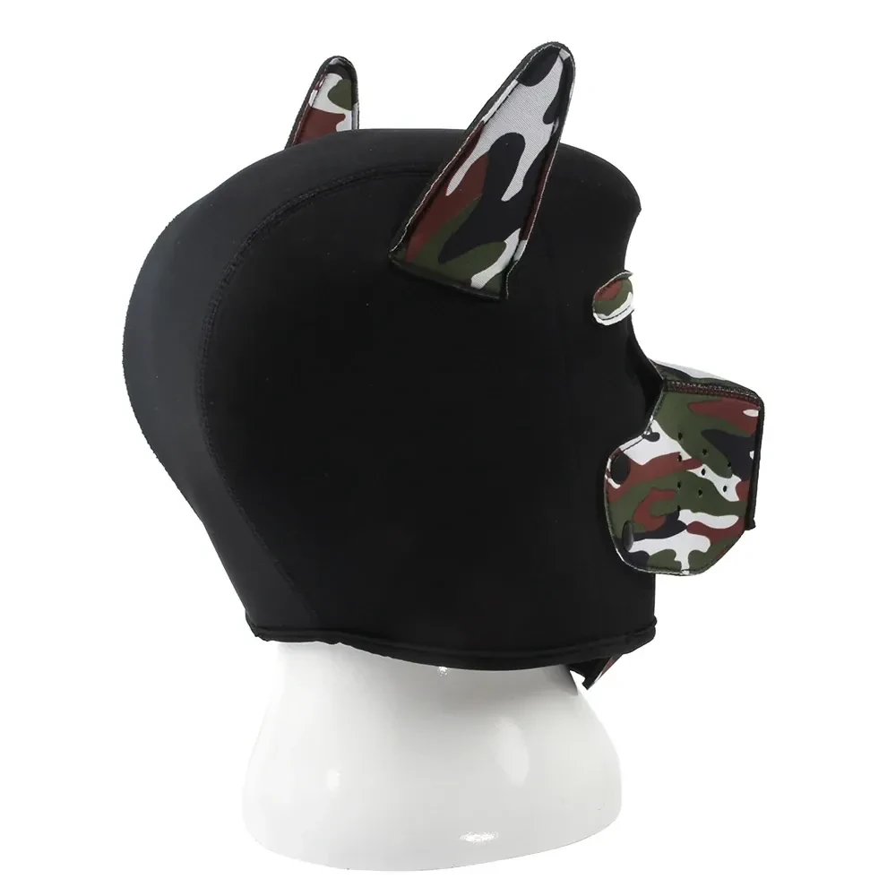 masque pet play ajustable plusieurs couleurs