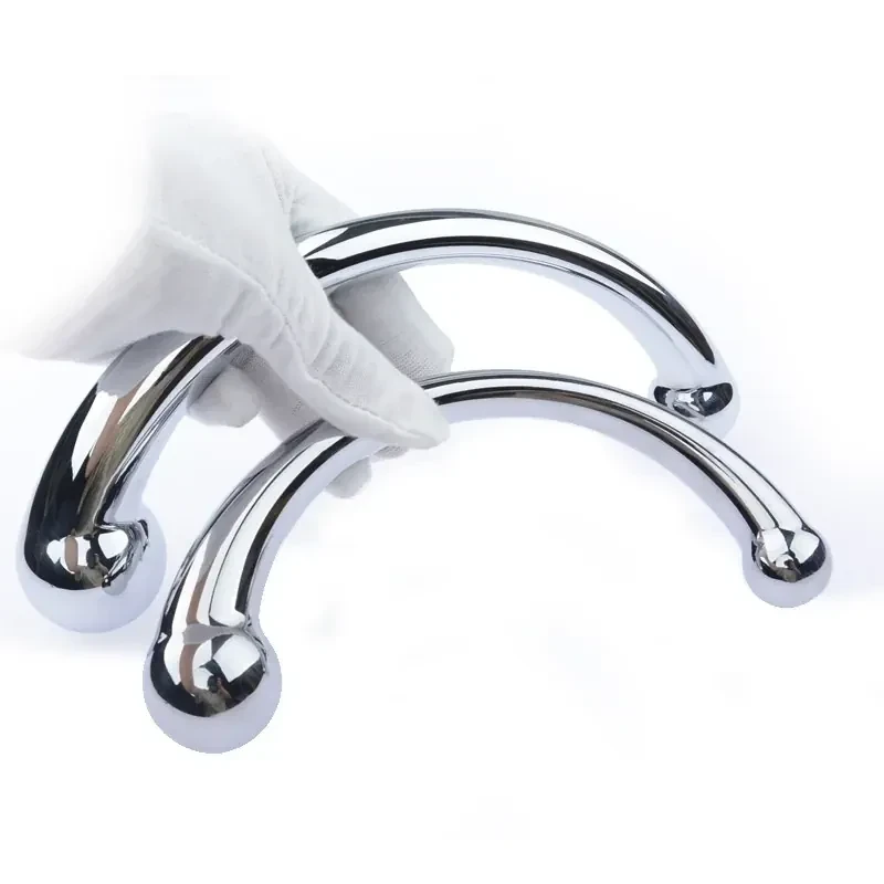 mass massagere prostate acier inoxydable lisse