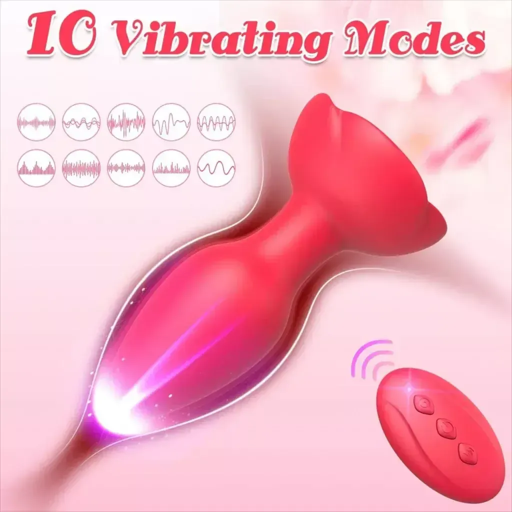 massager prostate rose silicone rechargeable