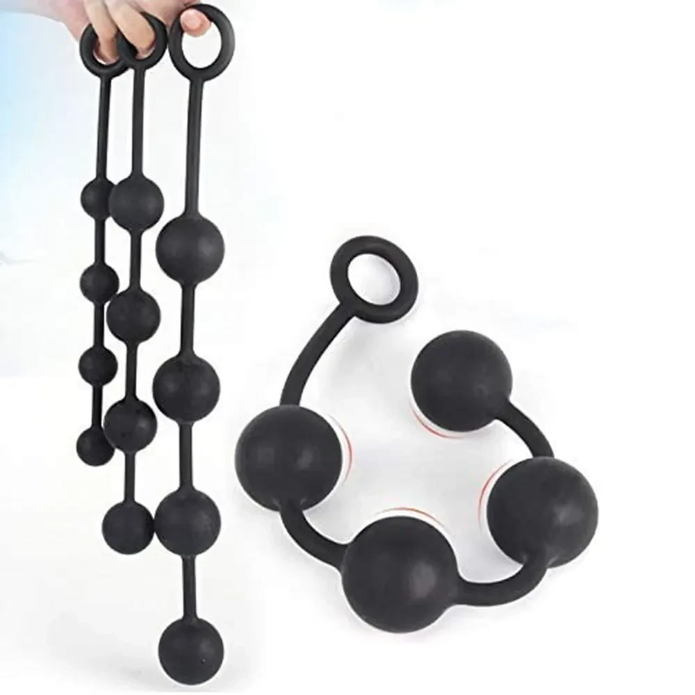 massager prostate silicone perles douces
