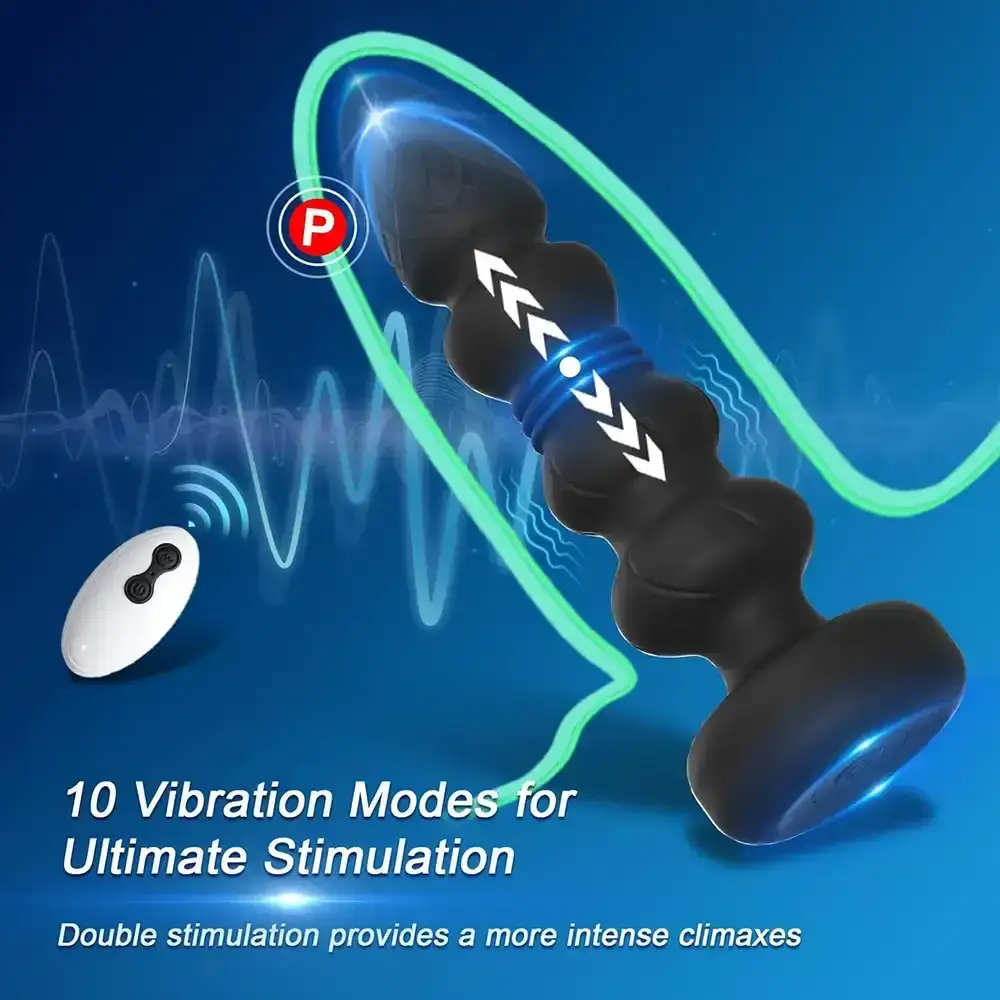 massager prostatique sans fil silicone pour homme
