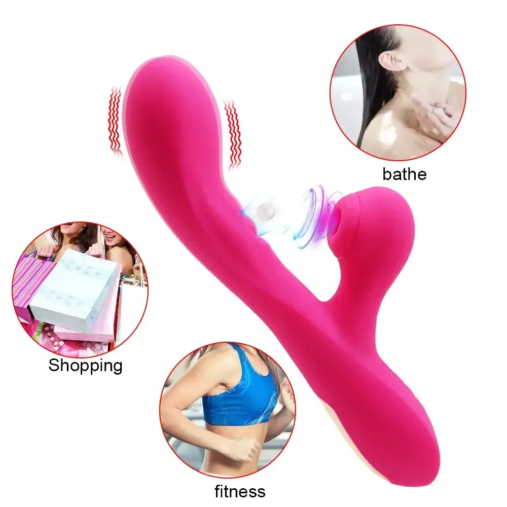 masseur clitoridien en silicone souple