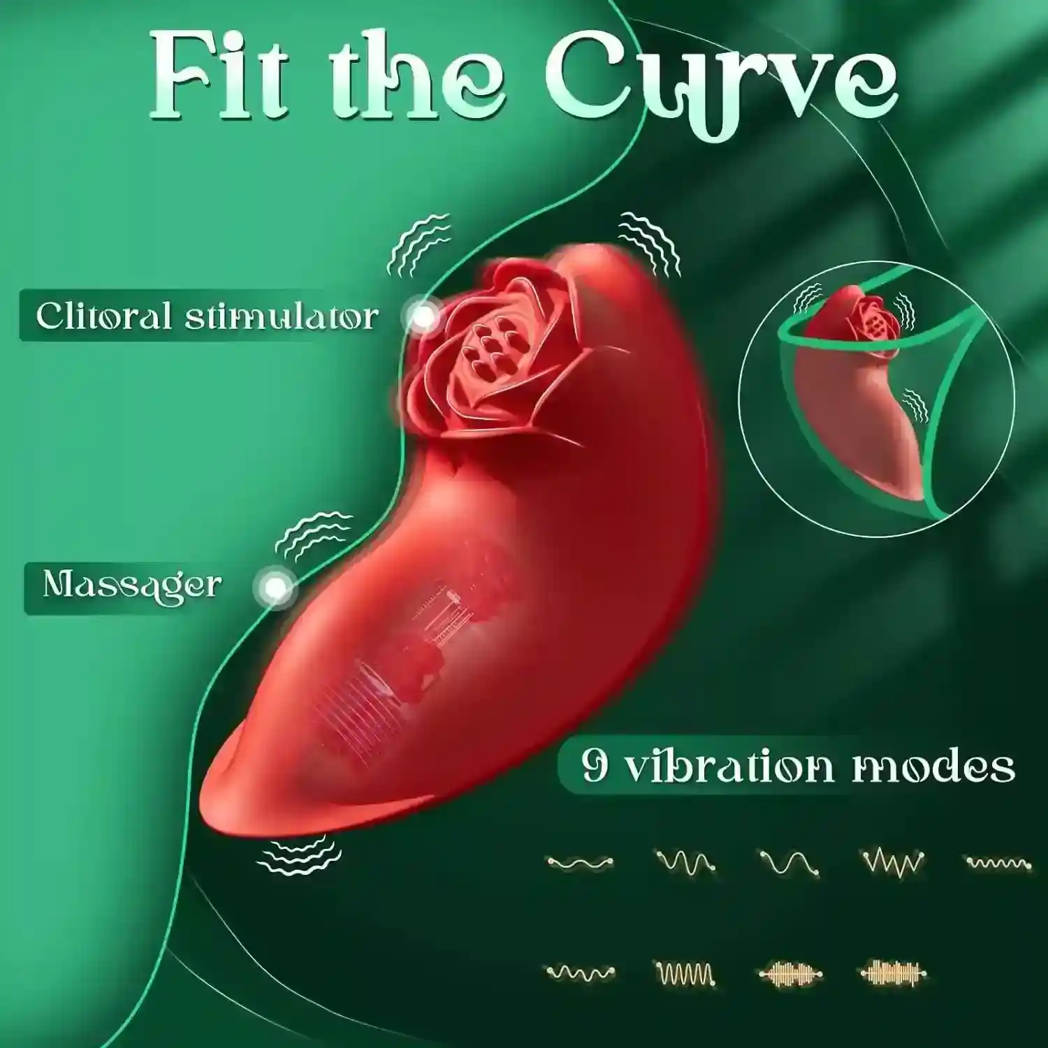 masseur clitoridien rose etanche usb