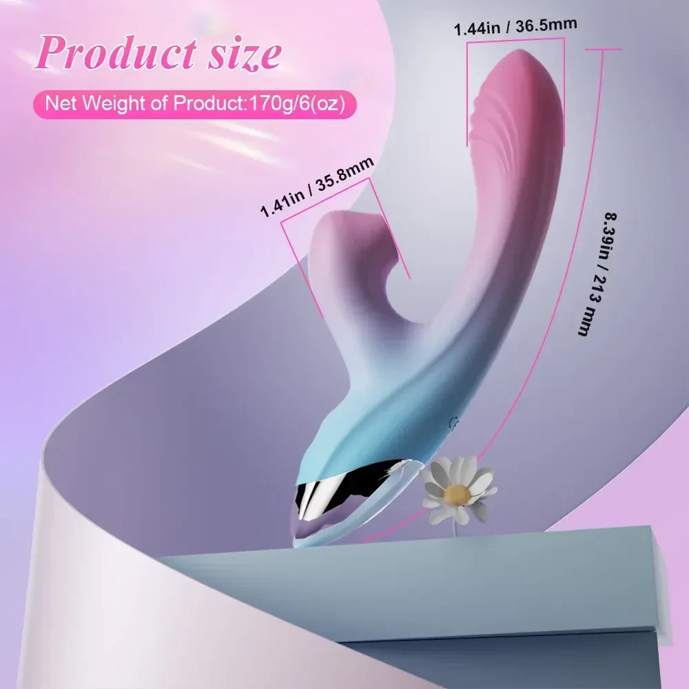masseur personnel doux en silicone hypoallergenique