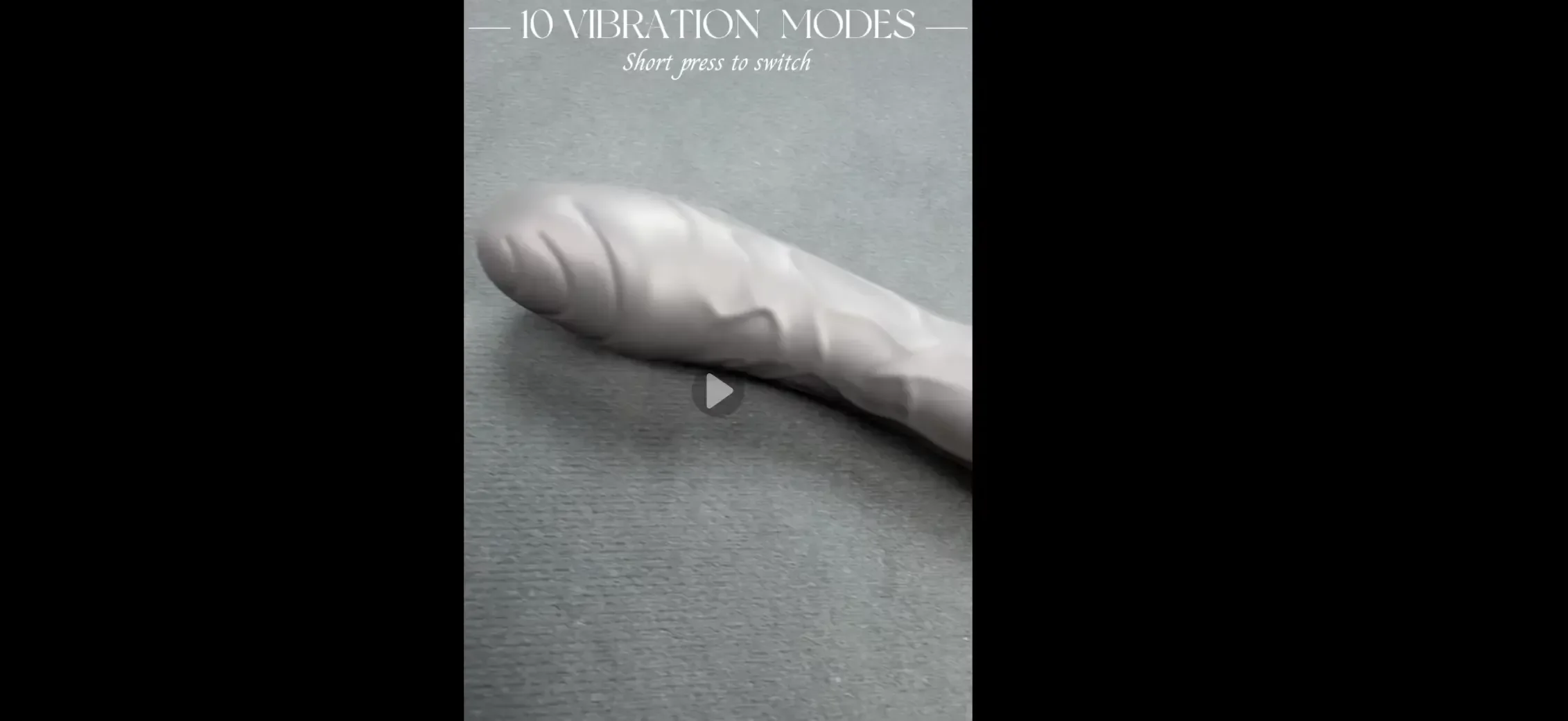 masseur point g texture en silicone medical