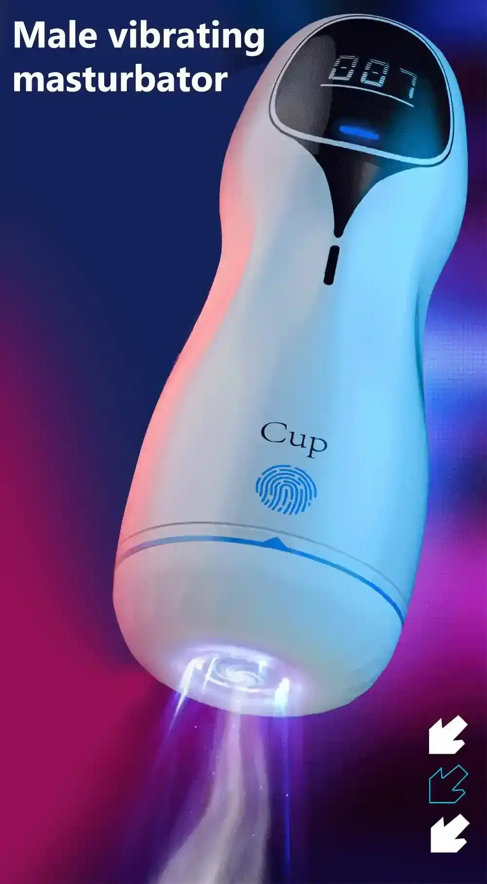 masturbateur auto sucant etanche pour homme