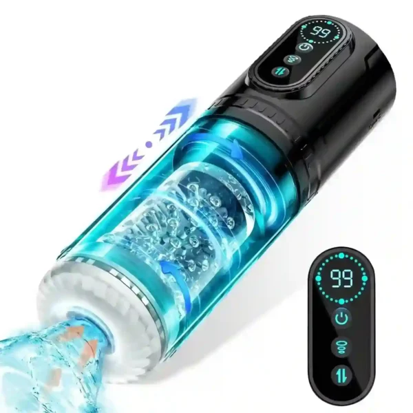 masturbateur pour homme à 9 fréquences