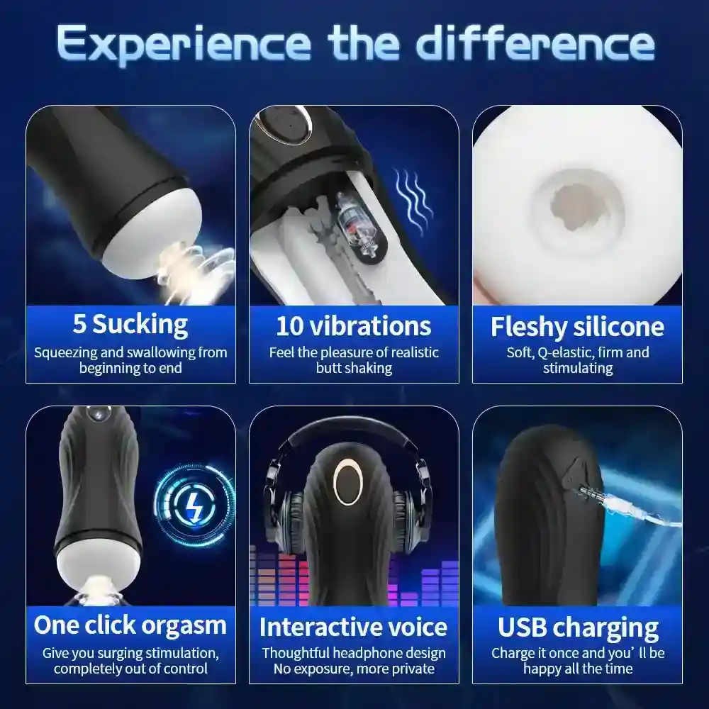 masturbateur rechargeable usb compact