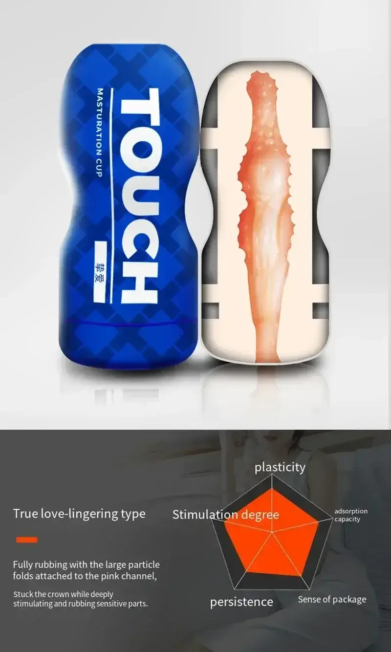masturbateur silicone souple bionique
