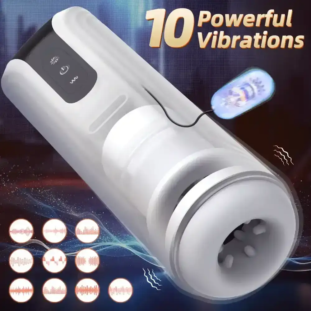 masturbateur vibrant rechargeable usb