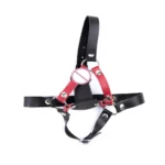 mordache de tête en faux cuir avec insert ferme
