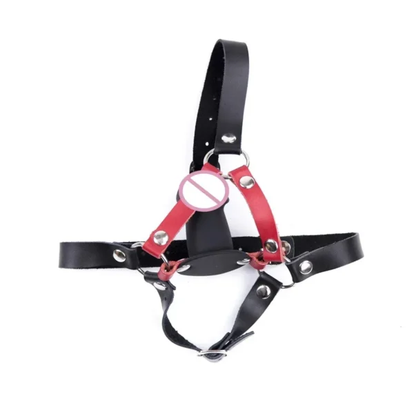 mordache de tête en faux cuir avec insert ferme