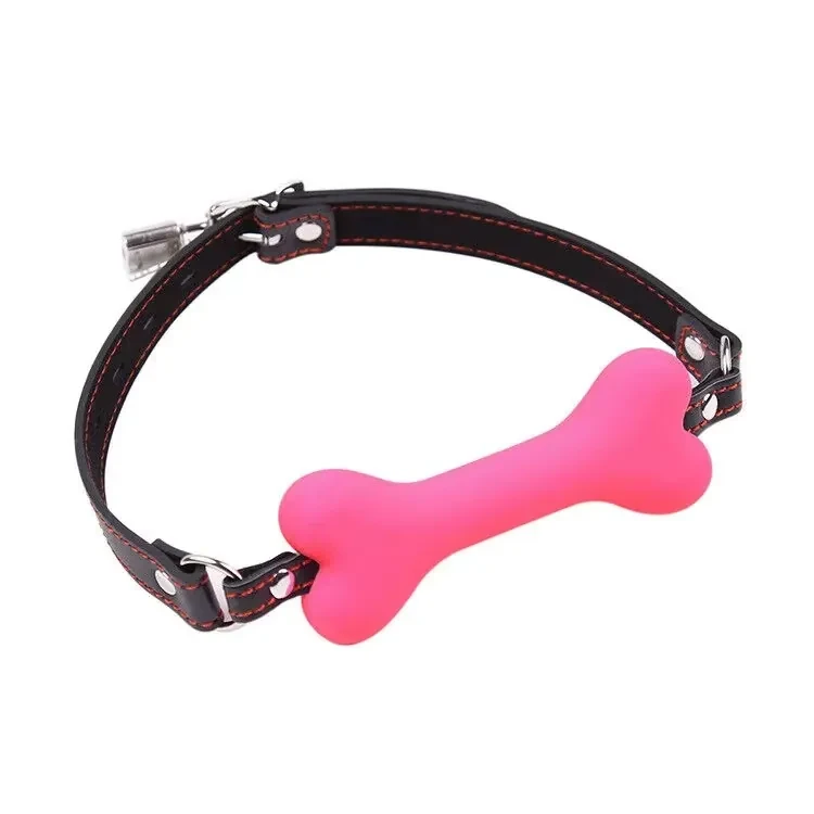 mordant ouvert silicone medical et cuir