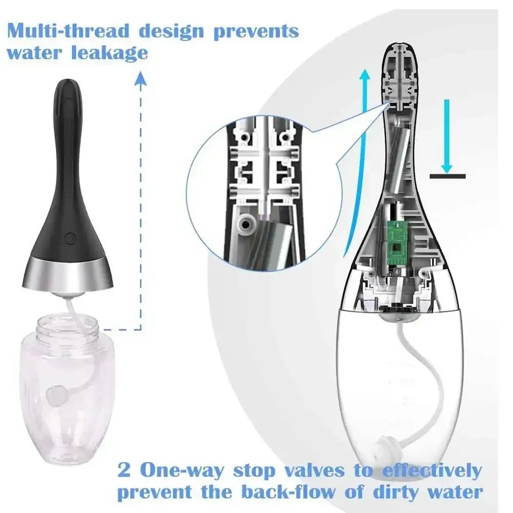nettoyeur anal abs silicone medical