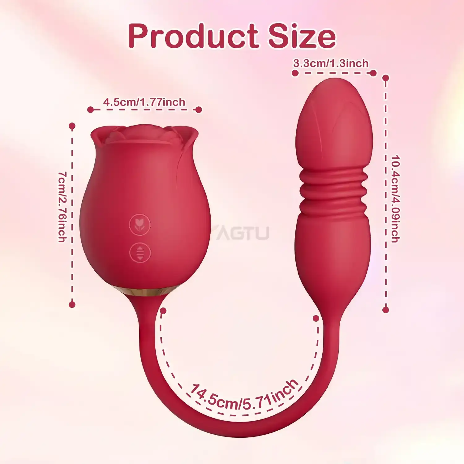 ondulateur rose pour plaisir feminin