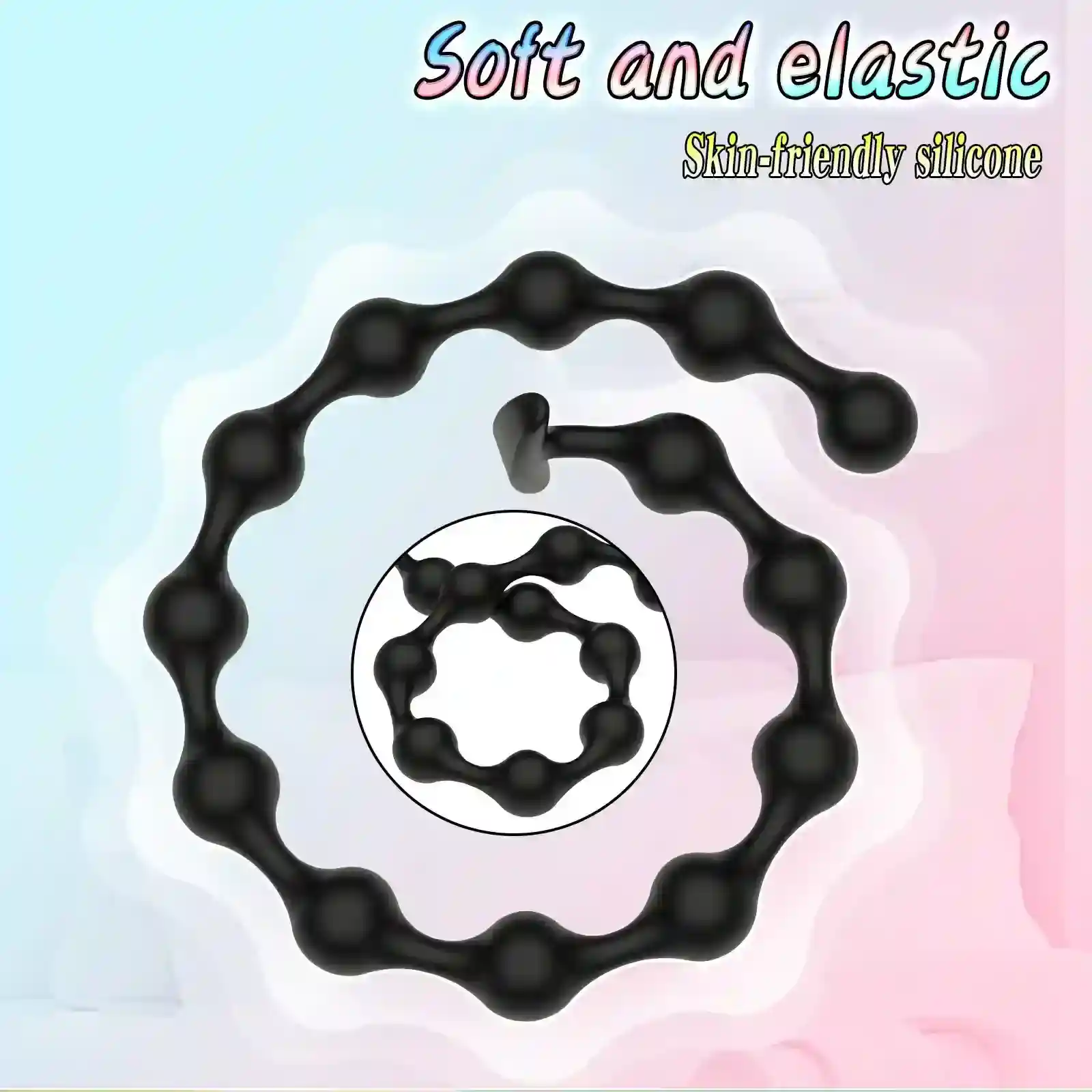 perles danalise en silicone medical