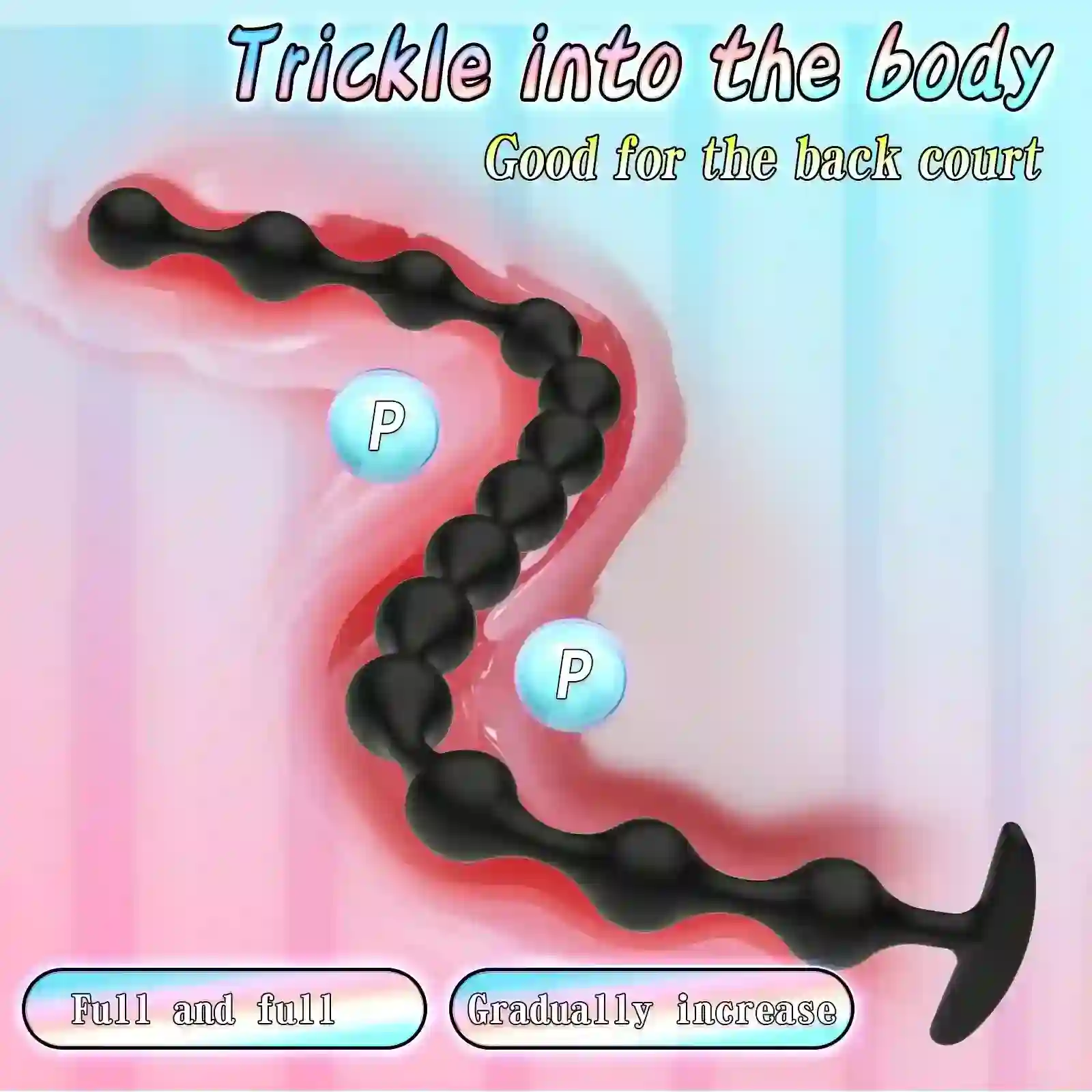 perles danalise en silicone souple