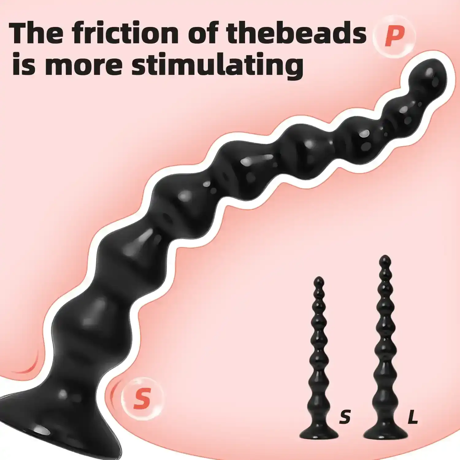 plug anal a billes pvc long