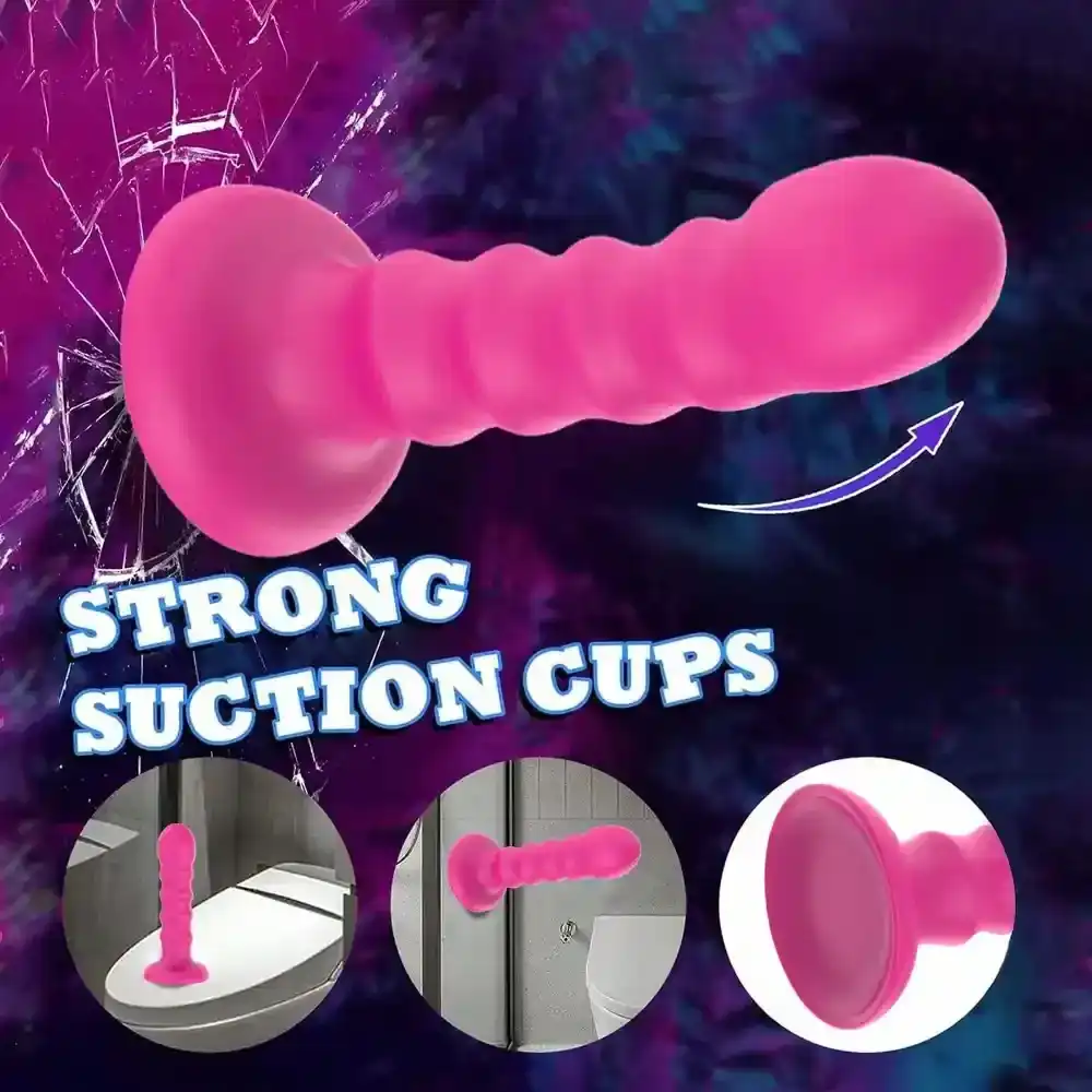 plug anal a ventouse en silicone souple