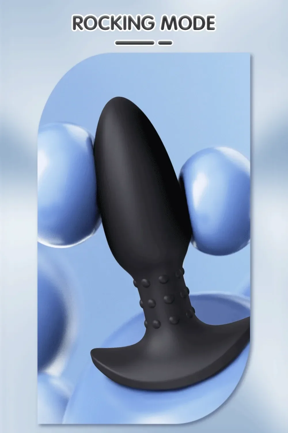 plug anal avec fonction rotation telecommandee