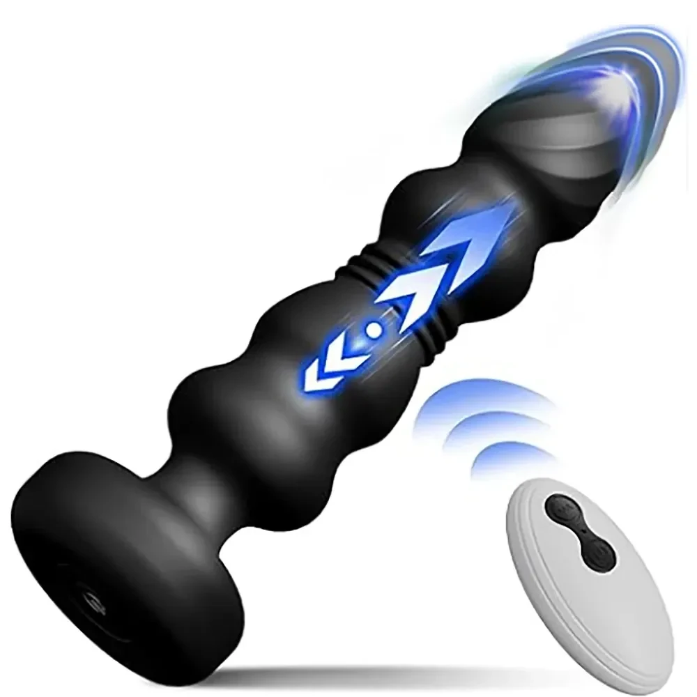 plug anal avec telecommande silicone homme