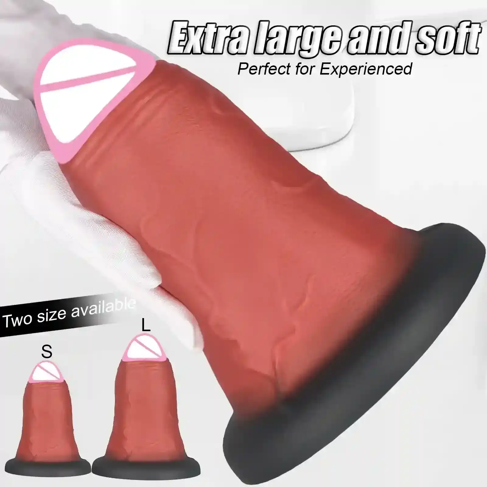 plug anal avec ventouse confortable