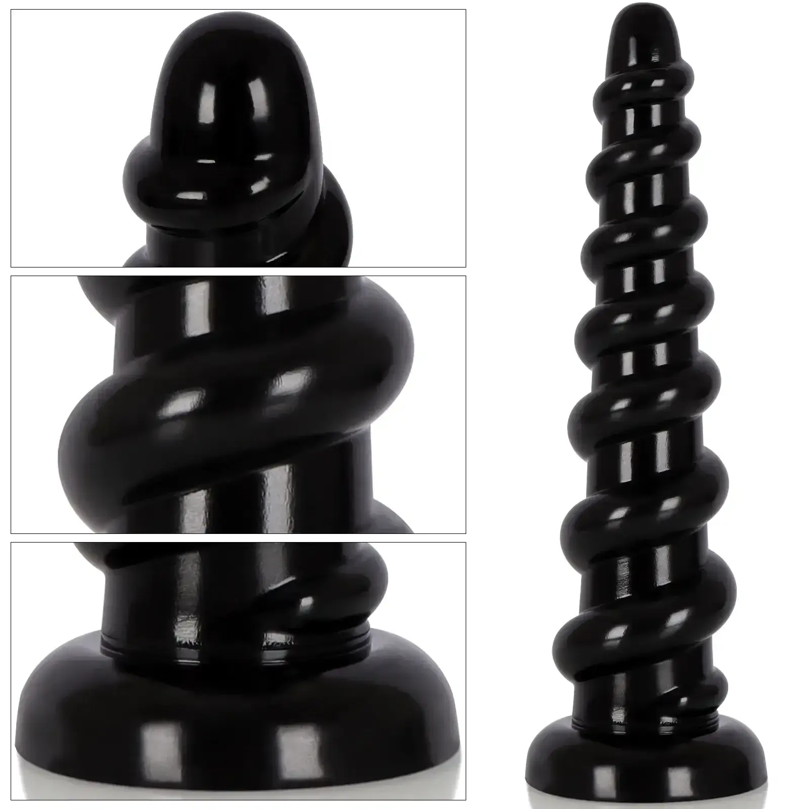 plug anal avec ventouse plastique rigide