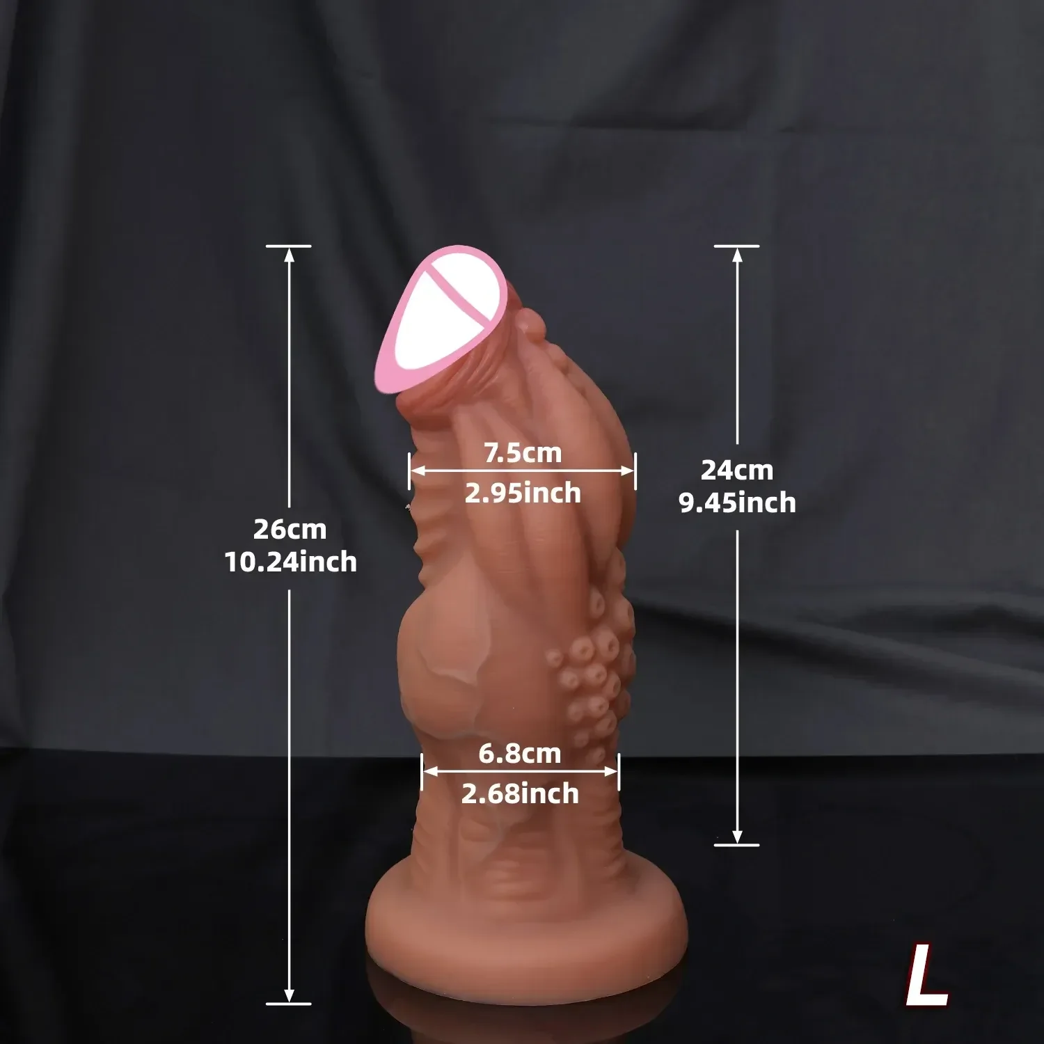 plug anal avec ventouse silicone