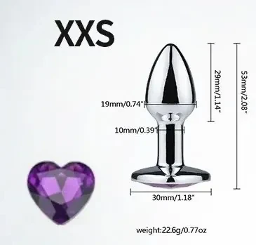 plug anal brillant pour femme