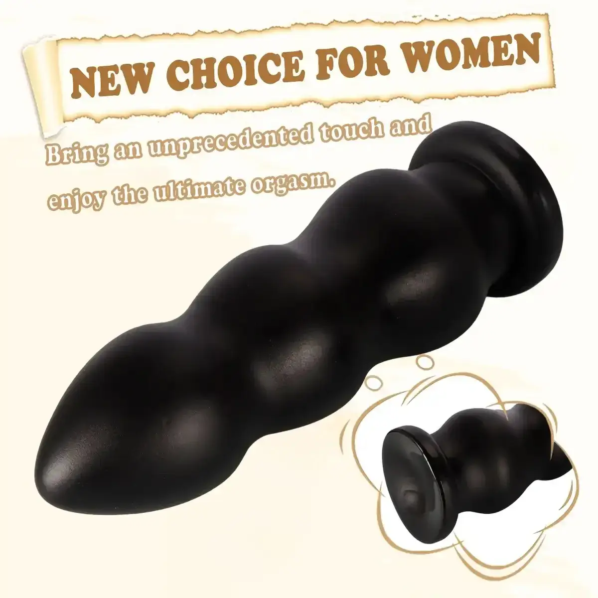 plug anal caoutchouc petite taille pour découverte