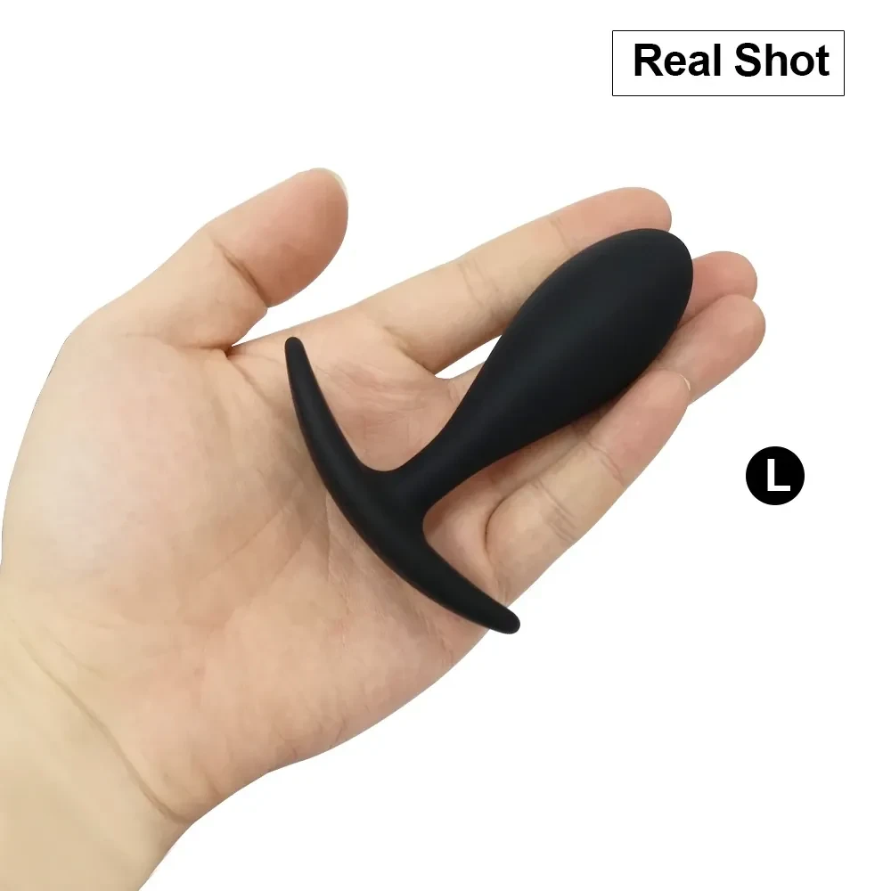 plug anal conique silicone medical doux