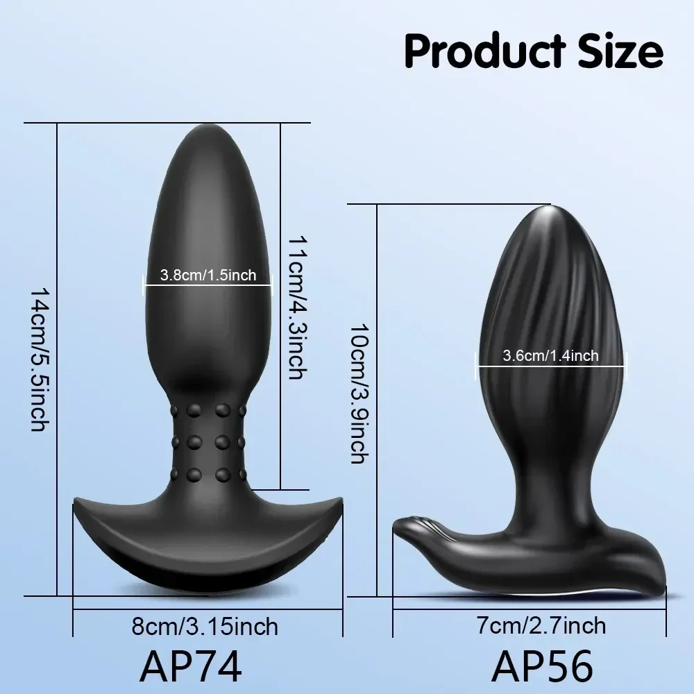 plug anal connecte application mobile vibration