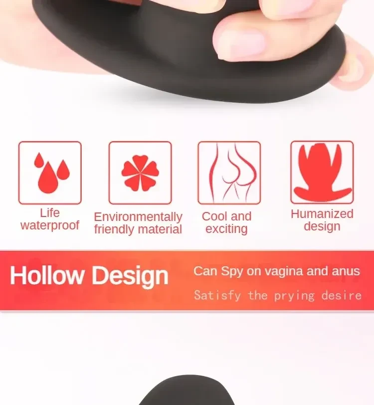 plug anal de massage a petales flexibles