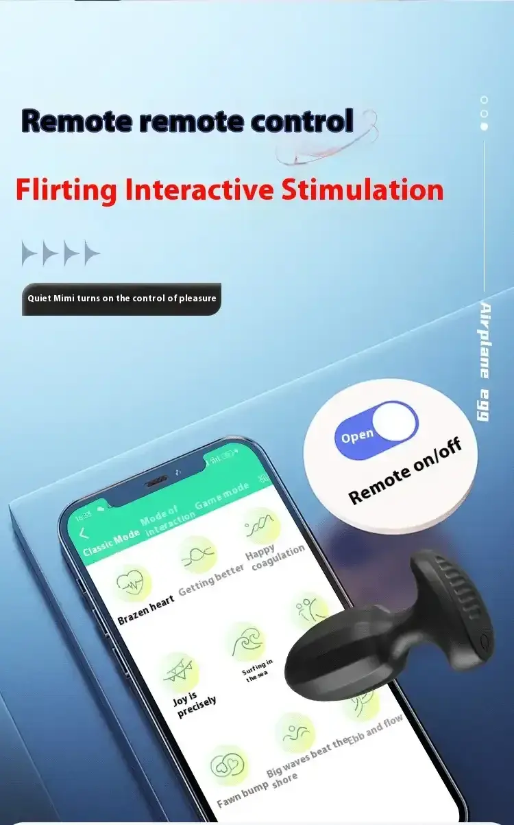 plug anal de prostate avec vibration