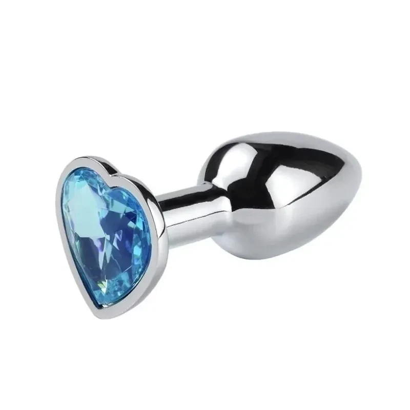 plug anal design cœur femme