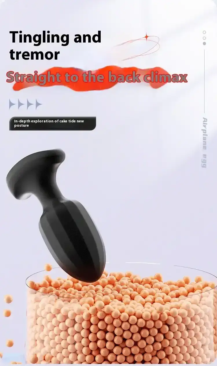 plug anal discret avec telecommande