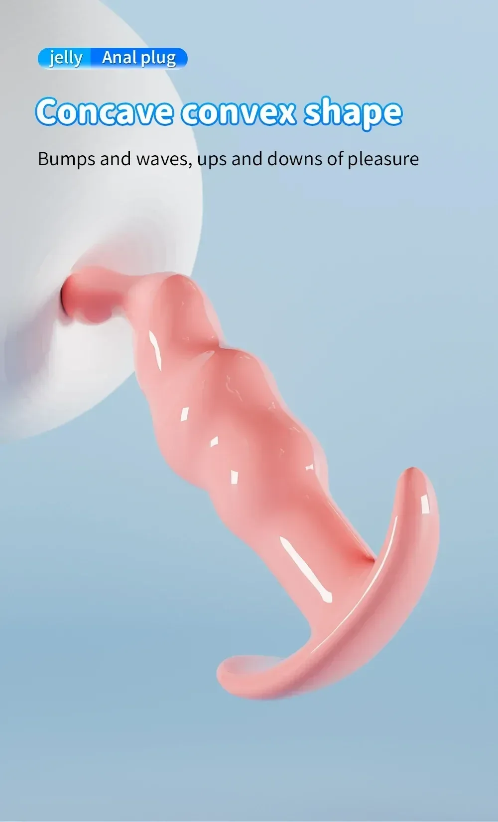 plug anal doux silicone femme