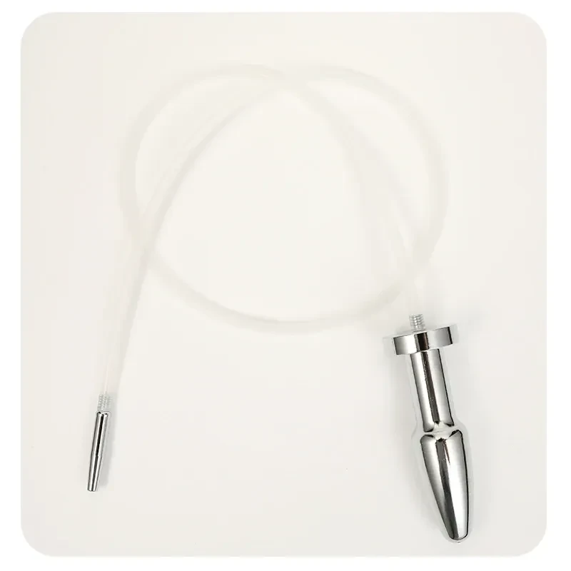 plug anal en acier inoxydable pour hommes