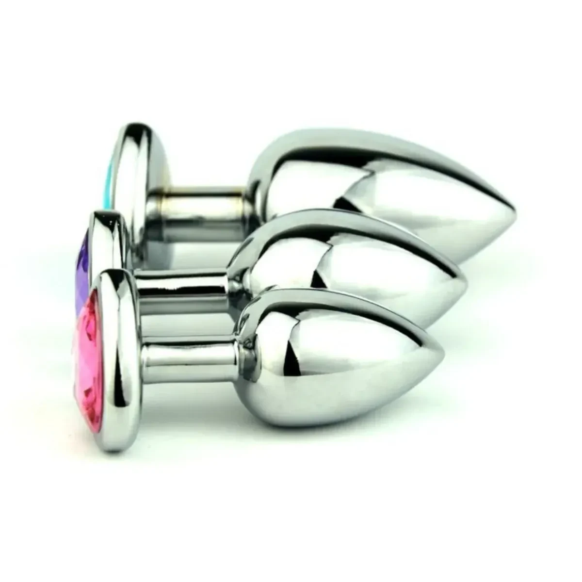 plug anal en metal lisse