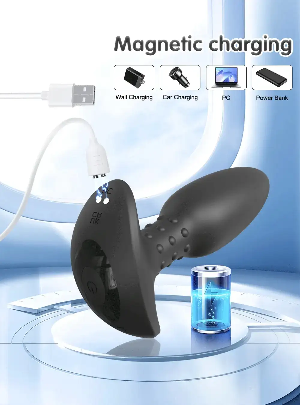 plug anal en silicone medical pour homme