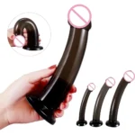 plug anal en silicone souple avec arceau