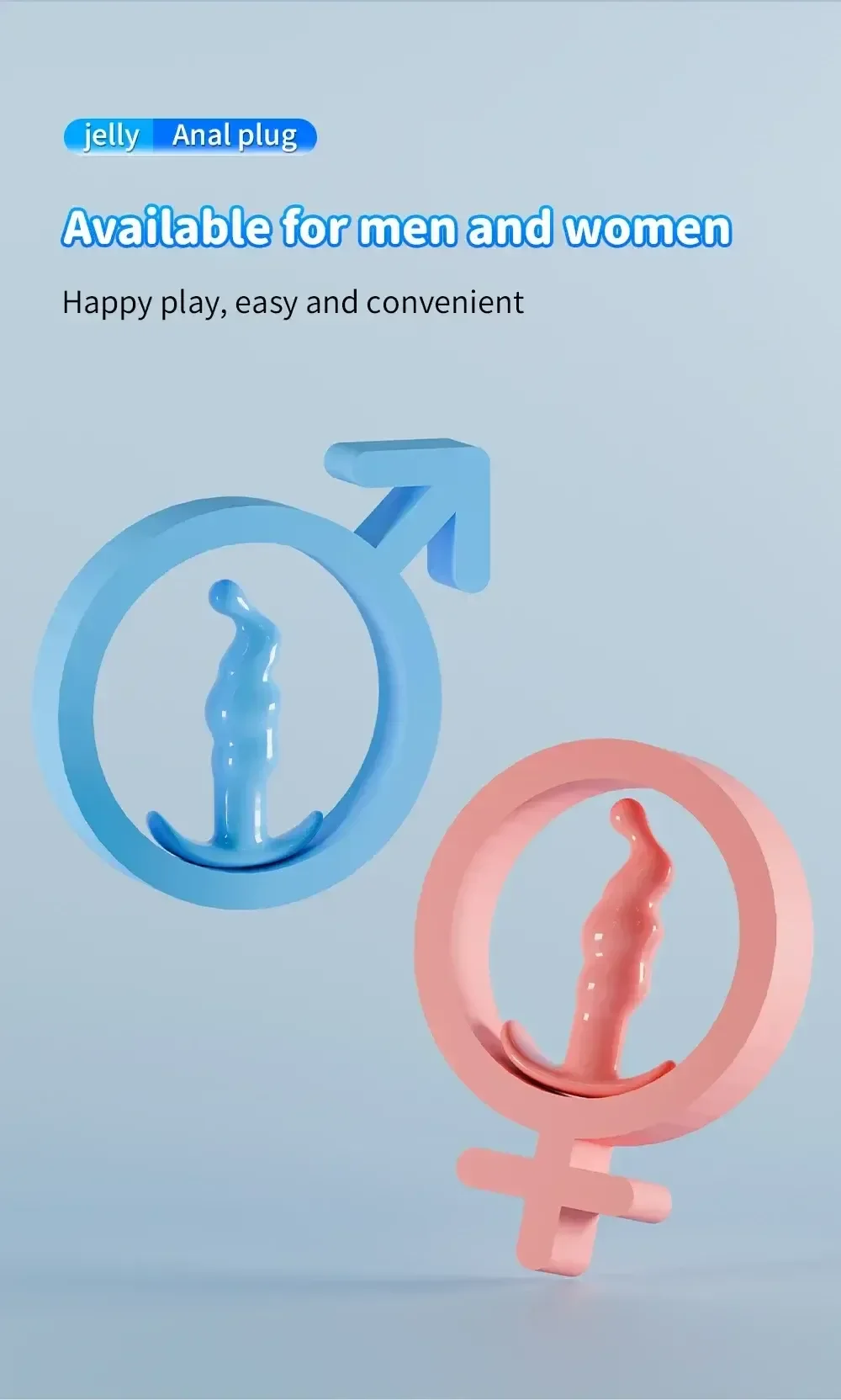 plug anal etanche silicone femme