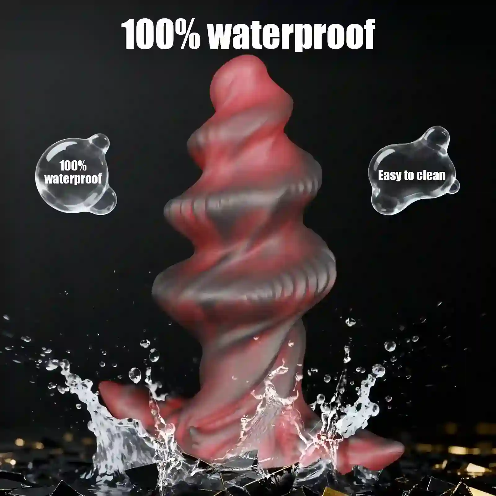 plug anal evase avec spirales