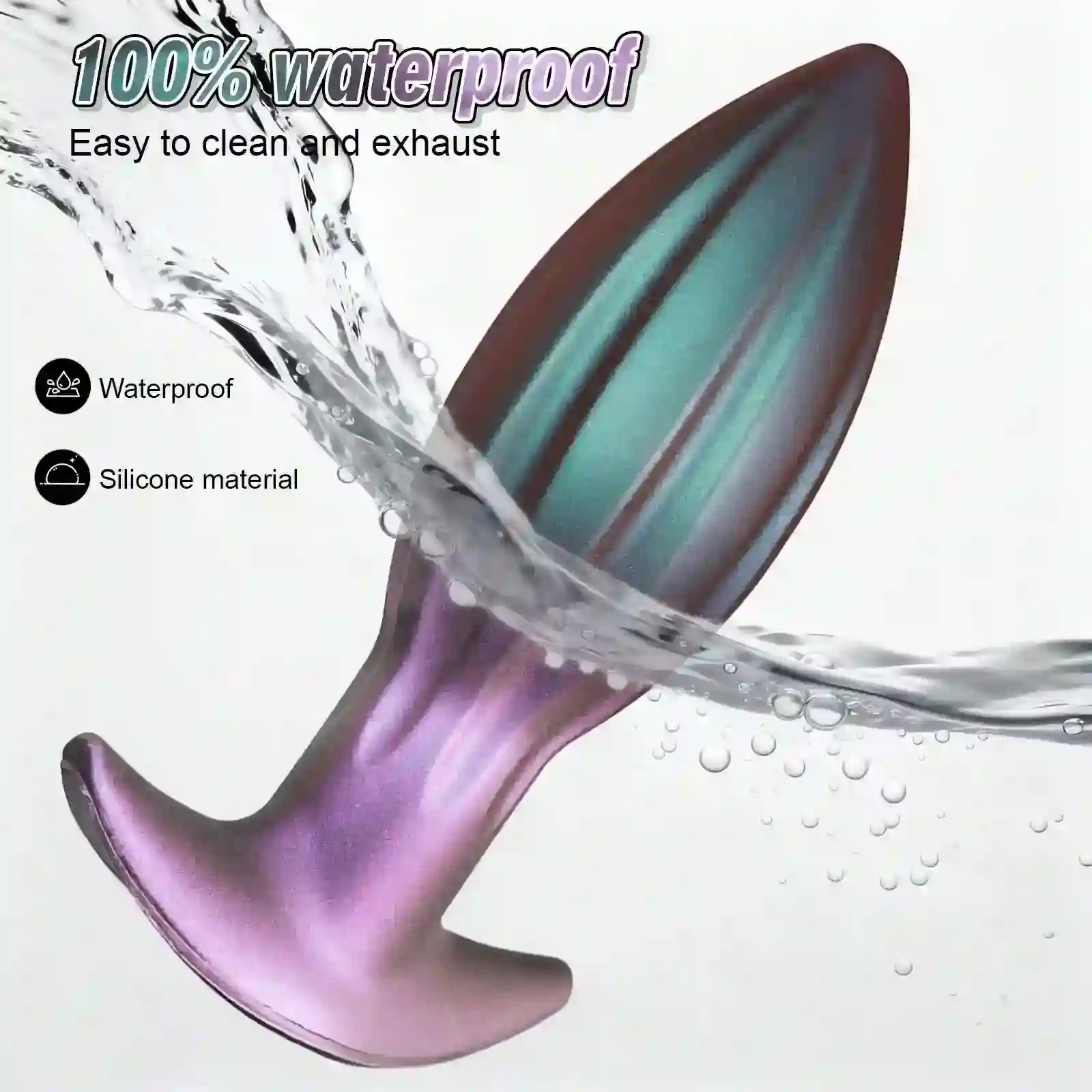 plug anal fantaisie ergonomique silicone